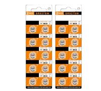 MURYE LR927/AG7/SR927/375 Coin Cell Batteries Reliability Power Sources Batteries for Miniature Lights Remote Controls and Toy Compatible Battery