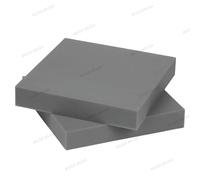 MUSA MUSA Upholstery Foam for Chair Pads & Seat Cushions, Premium Quality Replacement Foam Cut to Size for Cushions, Seat Pads & Chairs, High Density foam for seating (Grey, 33 x 33cm, 2.5 cm thick)