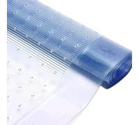 MUSAN Heavy Duty Vinyl Carpet Protector - Clear Plastic Sheet Hallway Kitchen Runner Area Floor Mat - Premium Quality For Home Office Living Room - Large Transparent Non-Slip Carpets Rug (4m x 27")