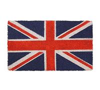 MUSAN Union Jack Coir Door Mat - British Flag Heavy Duty Latex Backed Floor Mats - Premium Quality Home Entrance Living Room Kitchen Doormat - Indoor & Outdoor Floor Tiles Rug - Novelty Design 40x70cm