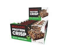Musashi Protein Crisp Bar Dark Choc Mint 60g x 12