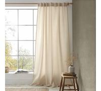 Muscat Natural Waffle Curtains in Pair 140 x 229 cm