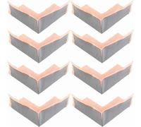 Muschbath 8 Pack Inside Waterproof Membrane with Glue, Waterproofing Membrane Seamlessly Fits the Corner, for Bathroom Shower Steam Room Toilet Kitchen