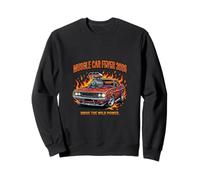 Muscle Car Fever Classic Performance Design Sweatshirt