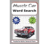 Muscle Car Word Search Puzzle Book: Word Searches with easy to read print about Muscle Car, Classic Cars, Hot Rods and more | 6x9 inches 110 pages ... Vacations, Holidays, Birthdays & Free Times