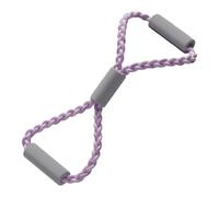 Muscle Expander Rope - Foam Padded Elastic Trainer, Back Strength Builder, Chest Pull Accessory, Body Shaping Equipment | Fitness Tool With Handles For Improved Grip Comfort During Daily Exercise Rout