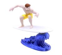Muscle Man Car Decoration, Dashboard Figure Surfer Style, Funny Vehicle Interior Decoration, Creative Desk Shelf Statue, Car Console Display Charm Accessories for Men and Women