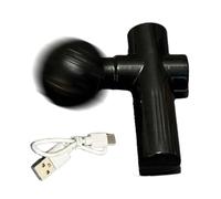 Muscle Massage ggun - USB Rechargeable Deep Massager Tool with 4 Speed Settings, Quiet and Powerful | Electric Relaxer for Back Neck Legs Arms Shoulder Relief After Gym Training or Fitness Activities