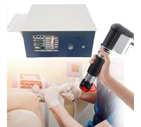Muscle Massage Gun Impulse Gun Deep Tissue Percussion Muscle Massager for Neck Back, Shoulder Body Pain Relief Electric Spine Chiropractor 7 Heads Chiropractic Adjustment Tool
