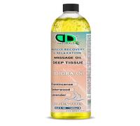 Muscle Recovery Massage Oil - Deep Tissue Body Oil for Relaxation, Pain Relief & Improved Circulation - Natural, Non-Greasy Blend for All Skin Types (1000ml Cap)