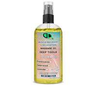 Muscle Recovery Massage Oil - Deep Tissue Body Oil for Relaxation, Pain Relief & Improved Circulation - Natural, Non-Greasy Blend for All Skin Types (100ml Spray)