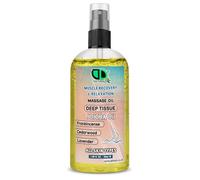 Muscle Recovery Massage Oil - Deep Tissue Body Oil for Relaxation, Pain Relief & Improved Circulation - Natural, Non-Greasy Blend for All Skin Types (50ml Spray)