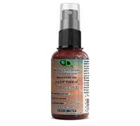 Muscle Recovery Massage Oil - Deep Tissue Body Oil for Relaxation, Pain Relief & Improved Circulation - Natural, Non-Greasy Blend for All Skin Types (10ml Spray)
