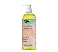 Muscle Recovery Massage Oil - Deep Tissue Body Oil for Relaxation, Pain Relief & Improved Circulation - Natural, Non-Greasy Blend for All Skin Types (500ml Pump)