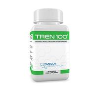 Muscle Research TREN 100 - Advanced Legal Bodybuilding Supplement - 60 Vegetarian Capsules - 30 Days Supply - UK Manufactured