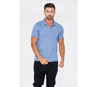 Muscle Ribbed Polo Shirt Enorsia Blue L