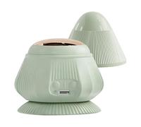 Muscle Roller Ball - Silicone & PC, Rechargeable Fascia Massage Guņ, Massage Tool Trigger Points | hot Compress Electric Fascia Ball for Back, Neck, Shoulders, Legs and Waist