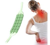 Muscle Roller - PP 44.5x9.2cm | Ergonomic Adjustable Thigh Roller | Relaxation Equipment Lightweight Workout Tool | for Calf Thigh Yoga Back Exercise Training