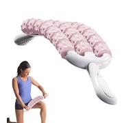 Muscle Roller Stick 3-Row Bendable Relief Rolling Massager