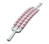 Muscle Roller Stick, 3 - Row Rollers Design for Deep Tissue Massage & Myofascial Release, Portable Body Massager for Fitness Enthusiasts, Runners & Yoga Lovers (A)