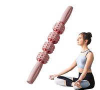 Muscle Roller Stick - Deep Tissue Massage Stick for Legs, Back & Shoulders, Relieves Muscle & Improves Flexibility | Portable Massager for Athletes, Runners, Men, Women & Kids