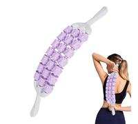 Muscle Roller Stick - Roller Massagers for the Body | Massage Pen for Athletes | Three Row Operating Tool Deep Tissue Relaxation for Shoulder Back Arms Legs Calves Runner Athletes Yoga