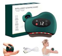 Muscle Scraper Tool, Heated Muscle Scraper with Foot Massage, Thermaedge Foot Scraper for Plantar Fasciitis Relief, Red Light Therapy for Plantar Fasciitis, Guasha Tool, Deep Tissue Relief (GN)