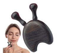 Muscle scraping - wood reflex tool, manual pressure massager, smooth with ergonomic handle for an effective deep tissue