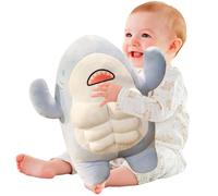 Muscle Shark Cartoon Style Muscle Shark Stuffed Sea Whale Toy | Shark Plush Pillow, Whale Shark Plush, Shark Muscle Toy For Girlfriend