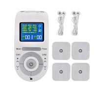 Muscle Stimulator - ABS Electric Pulse Device, 12 Mode Digital System with Smart LCD Control Interface Multi-Zone Pad Application | Body -Relief for Shoulder Neck Back Waist Home Gym