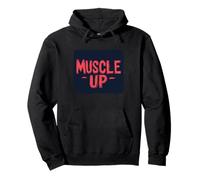 Muscle Up for Strength and Success Costume Pullover Hoodie