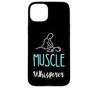 Muscle Whisper Massage Therapist Spa Masseur Massaging Case for iPhone 15 Plus