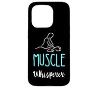 Muscle Whisper Massage Therapist Spa Masseur Massaging Case for iPhone 15 Pro