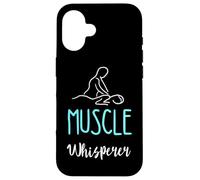 Muscle Whisper Massage Therapist Spa Masseur Massaging Case for iPhone 16