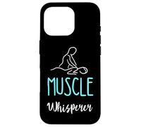Muscle Whisper Massage Therapist Spa Masseur Massaging Case for iPhone 16 Pro