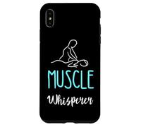 Muscle Whisper Massage Therapist Spa Masseur Massaging Case for iPhone XS Max
