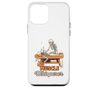 Muscle Whisperer Funny Massage Therapist Skeleton Graphic Case for iPhone 12 mini