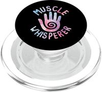 Muscle Whisperer Healing Hands Massage Therapist Womens PopSockets PopGrip for MagSafe
