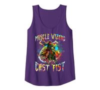 Muscle Wizard Cast Fist Tank Top
