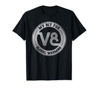 Musclecar V8 My Bit For Global Warming V8 Engine T-Shirt