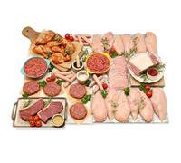 MuscleFood 42-Meal Family Hamper | High Protein Meat Bundle (6.25kg) | Lean Chicken, Beef, Pork | Bulk Meal Prep & Freezer Filler