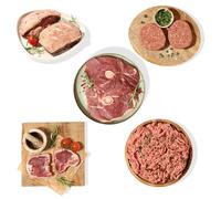 MuscleFood Lamb Lovers Box | Variety of cuts including Leg Steaks, Chops, Burgers, Mince & Chumps | Delivered Chilled | Freezer-Friendly |