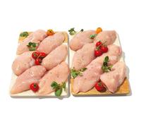 MuscleFood Premium Chicken Breast Fillets | Chicken Bulk Buy | Hand-Trimmed | Delivered Chilled | Freezer-Friendly | Perfect for Meal Prep & Airfryer | (2.5kg Chicken Breasts)