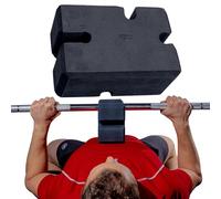 MuscleForge® Bench press training block, training board for powerlifters, weightlifters and bodybuilders, increase your bench press strength, 4 adjustments