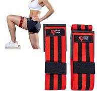 MuscleForge Occlusion Training Bands - Blood Flow Restriction Bands for Arms & Legs - Adjustable BFR Straps for Bodybuilding, Weightlifting & Rehab - Support Muscle Growth, Strength & Endurance