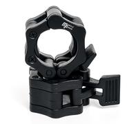 MuscleForge Olympic Barbell Clips 50mm - Quick Release Barbell Clamps for Weightlifting - 50mm Weight clips for Bars, Collars for Gym & Home - Secure Locking Bar Clips - Set of 2 Olympic Bar Clips