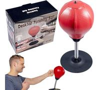 MuscleForge® Punching Bag with Suction Cup, Desk Punching Ball for Stress Relief, Speed Ball for Home and Office Activity, Desktop Punching Ball with Sucker