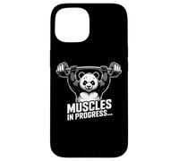 Muscles In Progress Powerlifting Panda Bodybuilding Fitness Case for iPhone 15