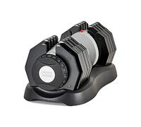 MuscleSquad 25kg Adjustable Dumbbell (Single)| 10-in-1 Dumbbell Set with Adjustable Weights (2.5kg to 25kg)