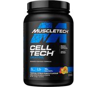 MUSCLETECH CELL TECH CREATINE BCAA MUSCLE BUILDER 1130G TROPICAL CITRUS PUNCH